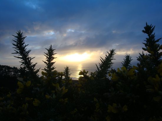 Und hier der erste Sonnenstrahl...