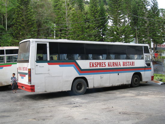 Der Klapperbus, welcher uns nach Kuala Lumpur brachte...