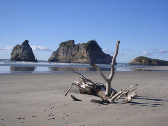 der Wharariki Beach