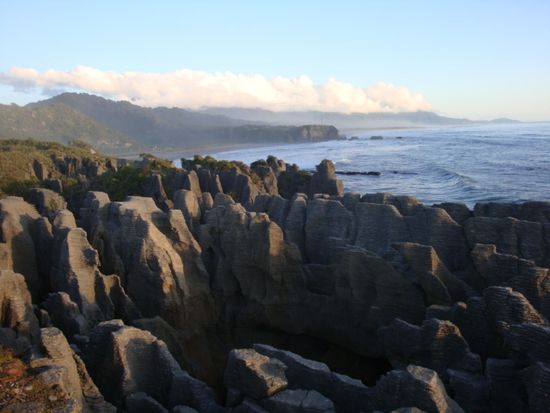 die beruehmten Pancake Rocks