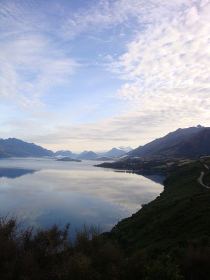 die wunderschoene Landschaft...