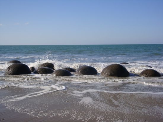 die Moeraki Boulders