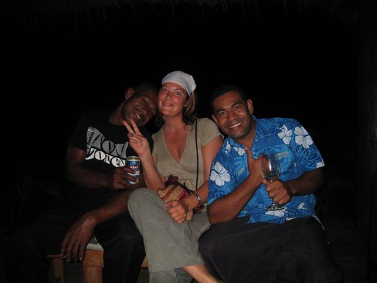 Gemuetliches Beisammensein nach einem ausgelassenen Kava-Abend! 