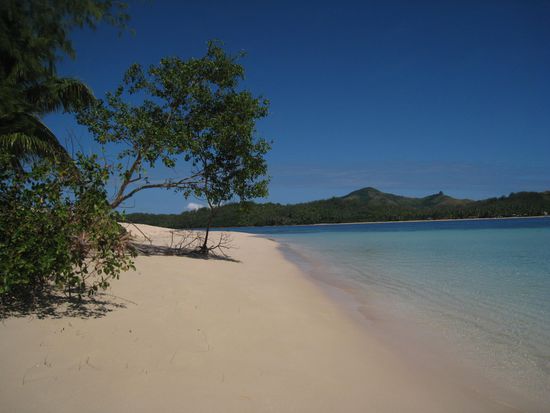 die beruehmte "blue Lagoon"