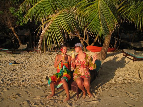 Kein Sonnenuntergang ohne Cocktail! 