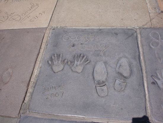 George Clooney durfte natuerlich nicht fehlen...