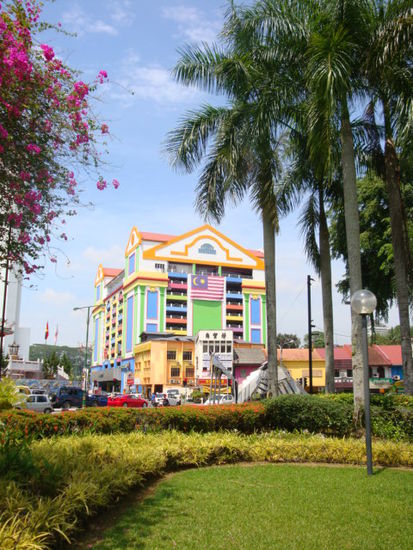 Parkhaus in Kuching