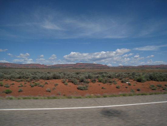 auf dem Weg zum Grand Canyon...