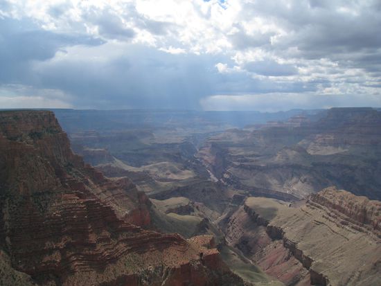 ... leider spielte das Wetter nicht richtig mit... 
