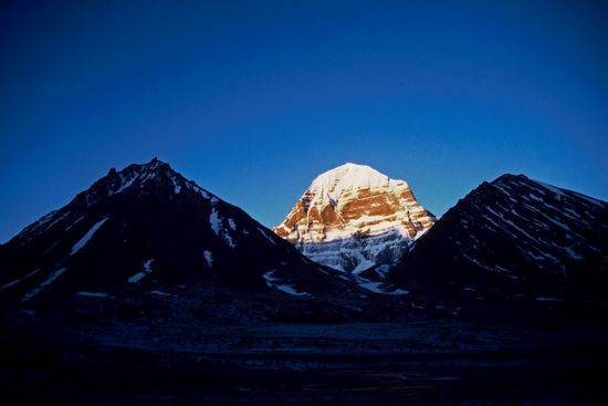 Kailash am frühen Morgen