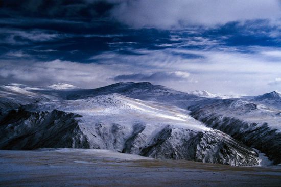 Landschaft in Westtibet