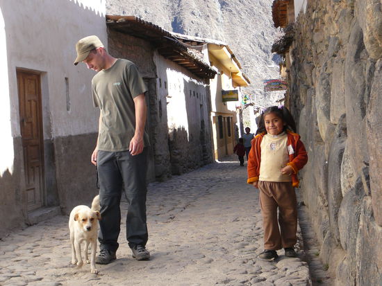 In den schmalen Gassen