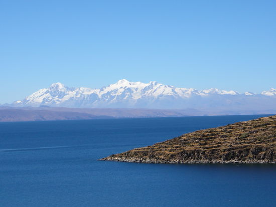 Blick auf die Cordillera Real (ca.6600m)