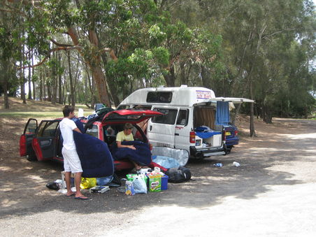 geordnetes chaos: wildcampen in mona vale