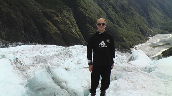 endlich mal einigermassen gutes wetter bei einer wanderung, franz josef gletscher