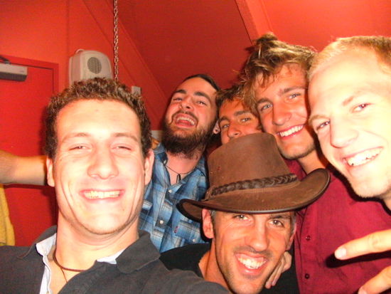 party in queenstown mit unseren amerikanischen freunden