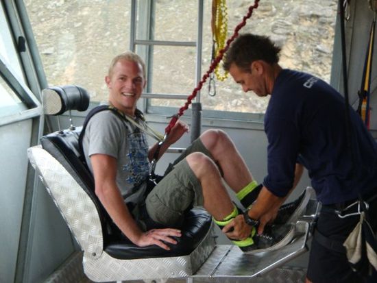 vorbereitung auf den nevis bungy