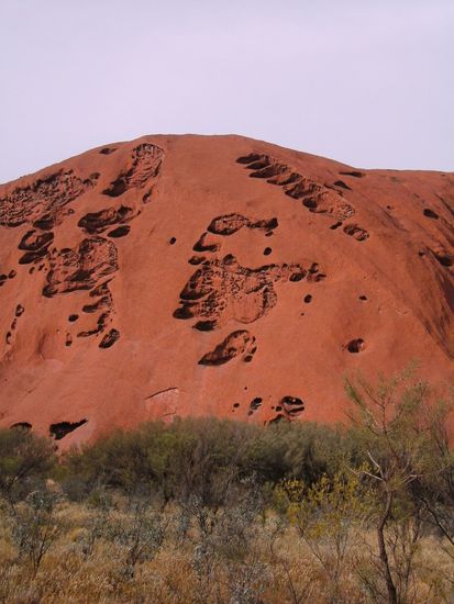 ayers rock von nahem