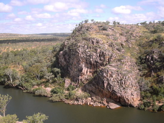 fuesse vertreten im katherine gorge national park