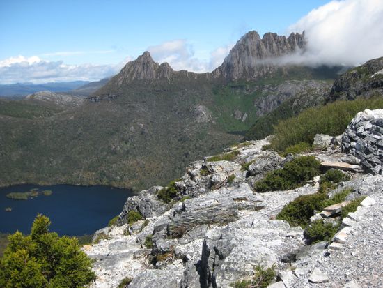 cradle-mountain und dove-lake
