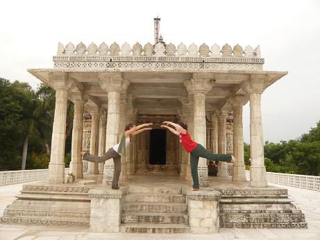 Der letzte Schliff fuer den Tempel hat noch gefehlt.