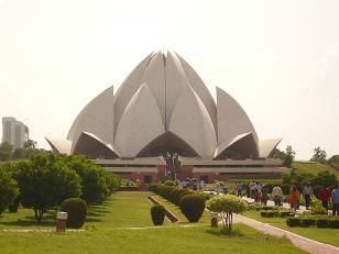 Lotus Tempel aus griechischen Marmor!