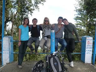 Ich, Joris, Marion, Diego und Annie!
