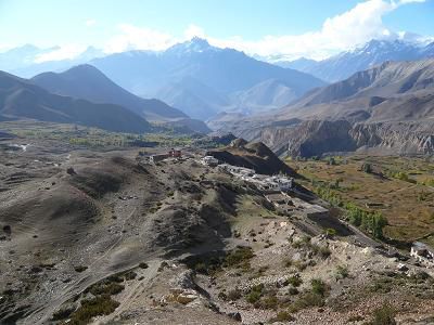 Blick ueber Muktinath!