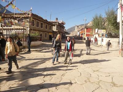 Letztes Abschiedsbild aus Jomsom!
