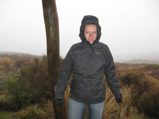 es war wirklich ...kalt, wie man an Ramonas Kleidung sehen kann  
uuaaahhh