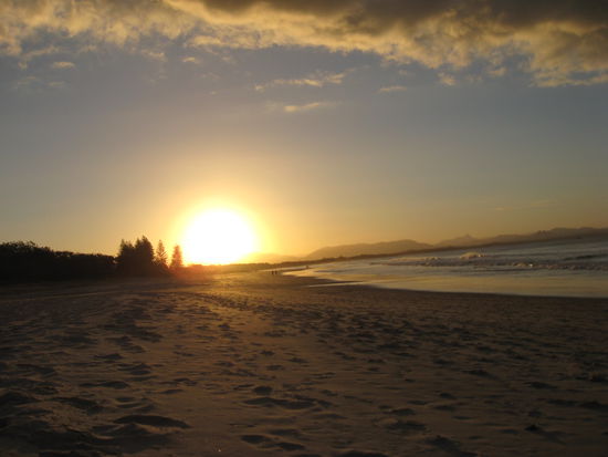 Den Sonnenuntergang musste ich natuerlich auch fuer euch festhalten