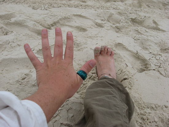 Schoen braun ne, und mega mega viele Sommersprossen.............