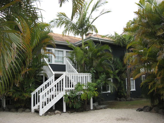 Hier habe ich geschlafen, schoen ne 