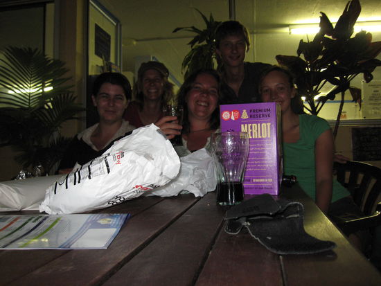 abends war partytime...