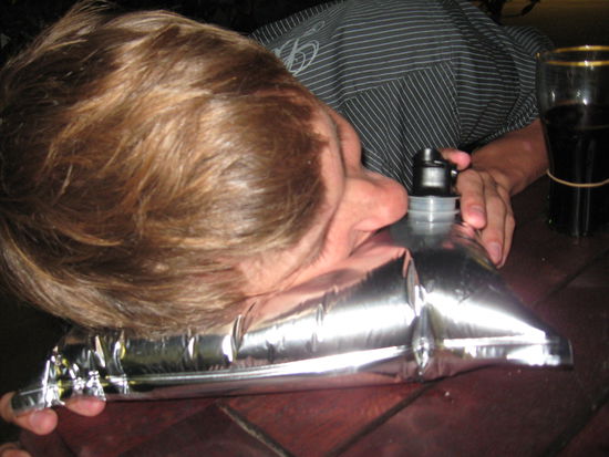 Christian und mein Kopfkissen...