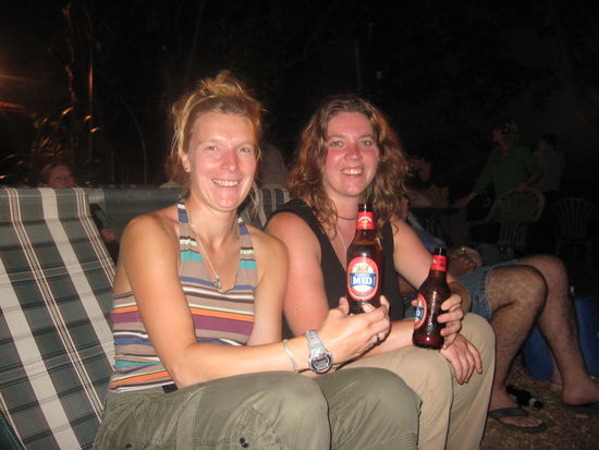 im deckchair Kino...