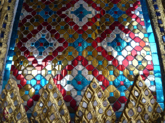 ...aus sooo kleinen Mosaikstuecken bestehen diese riesen Tempelanlagen