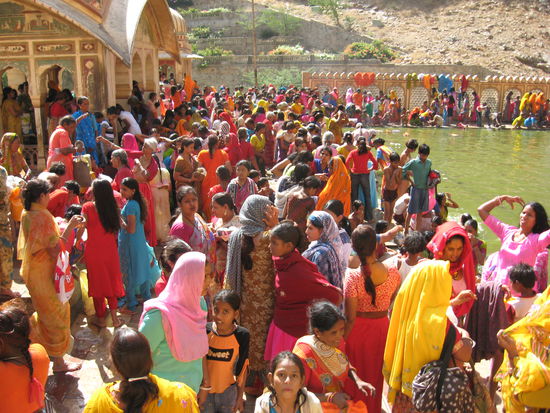 rituelle Waschung der Frauen