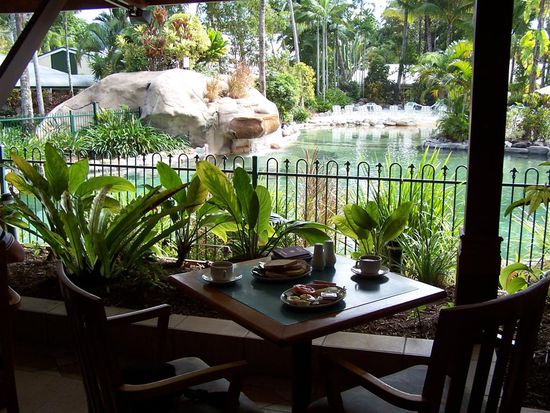 Fruehstueck in den Tropen   