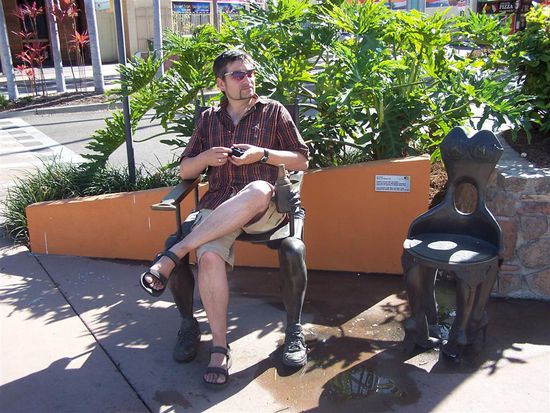 Ungewoehnlich aber recht bequem.