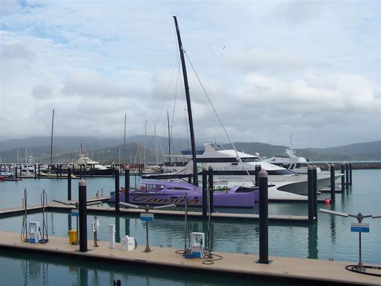 Hier liegen schon echt nette Boote ...