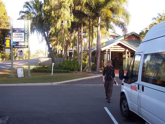 War wohl nix mit Fraser Island heute morgen ...