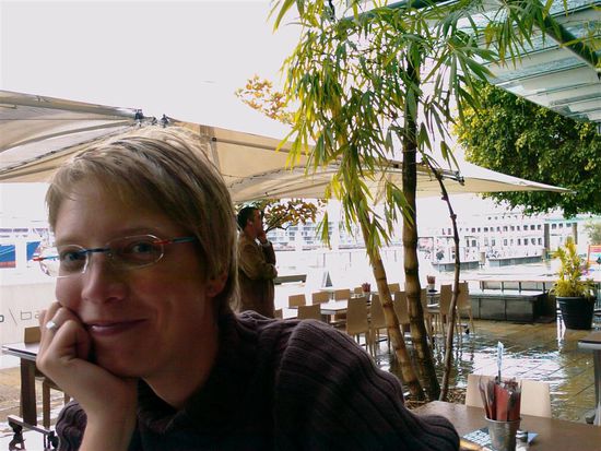 ... und ein Cafe mit Weitblick ist auch schnell gefunden 