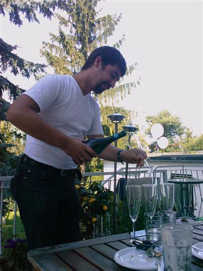 Na so lassen wir uns doch gerne bewirten 