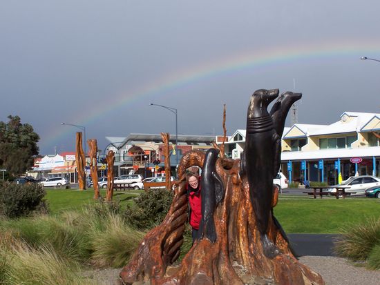 Apollo Bay mal kurz trocken 