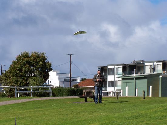 Nur 5 min. fliegen ...