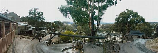 Unser erster Eindruck vom Freilichtmuseum.