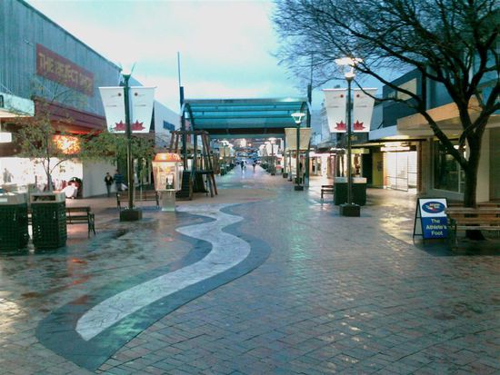 Ballarat`s Fussgaengerzone