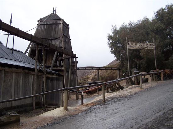 Der Eingang zur Mine