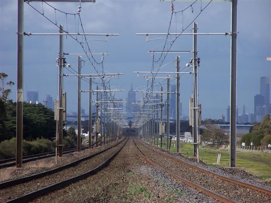 Wir suchen die Skyline von Melbourne